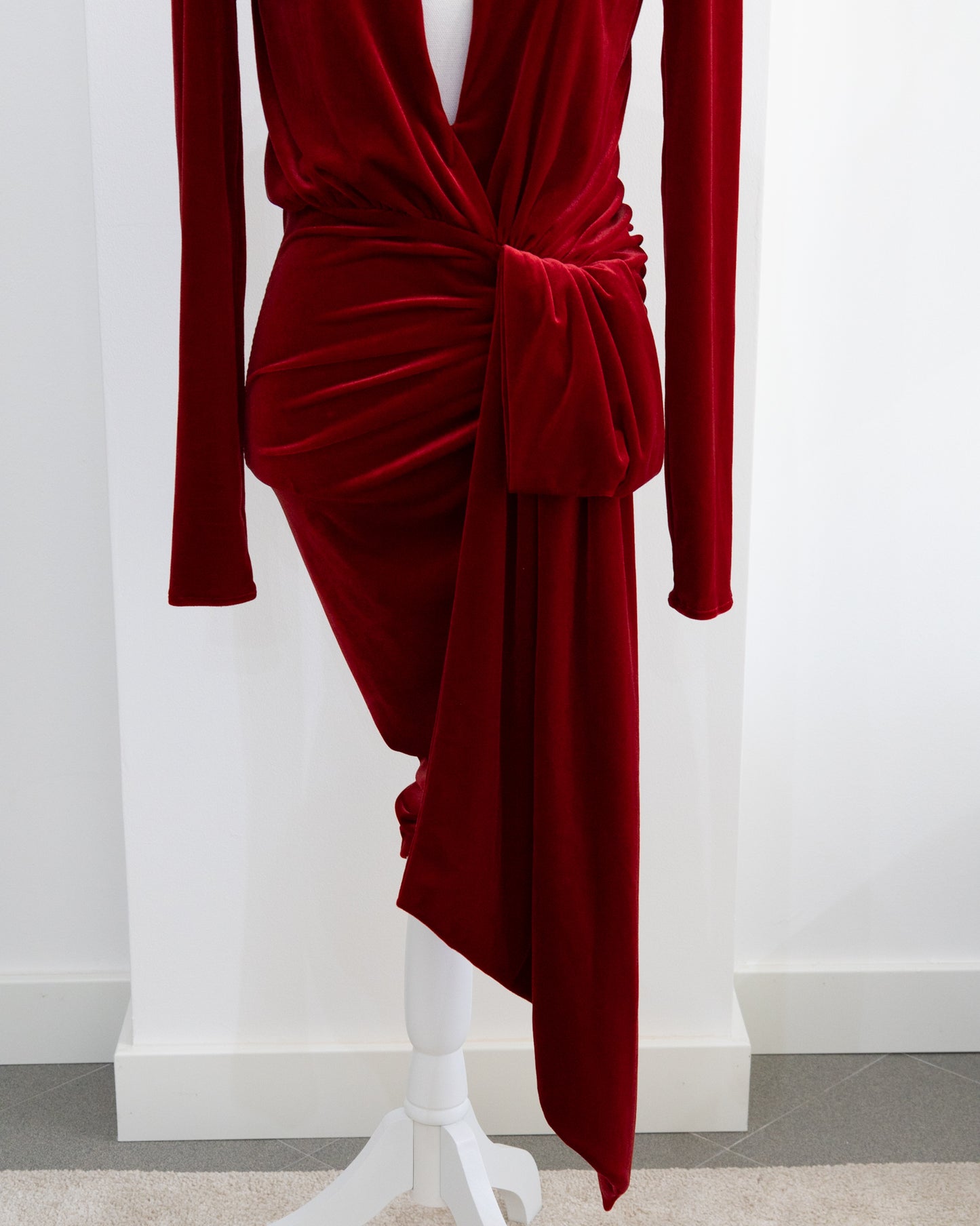 ALEXANDRE VAUTHIER Velvet Dress