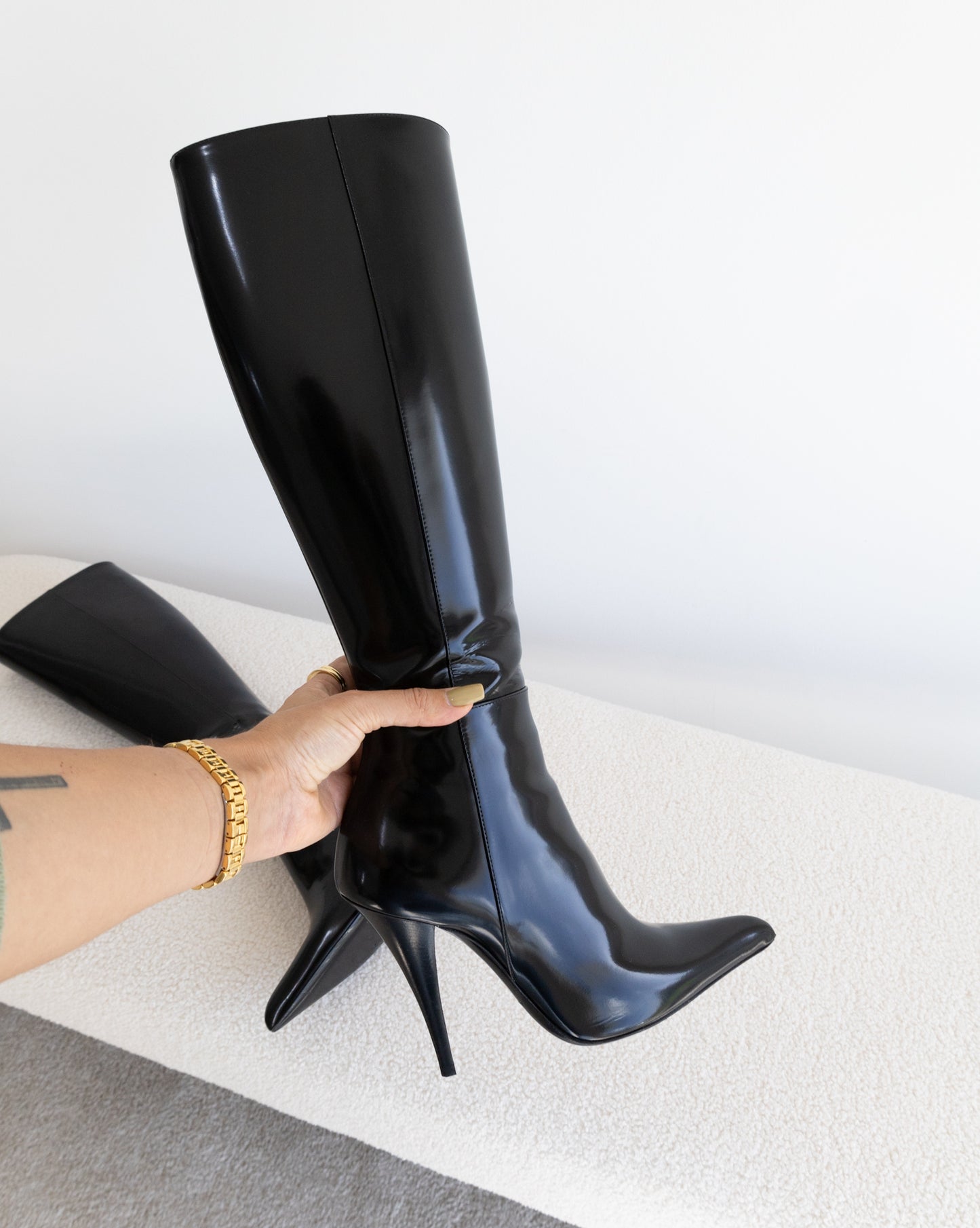 SAINT LAURENT Jones Boots 38