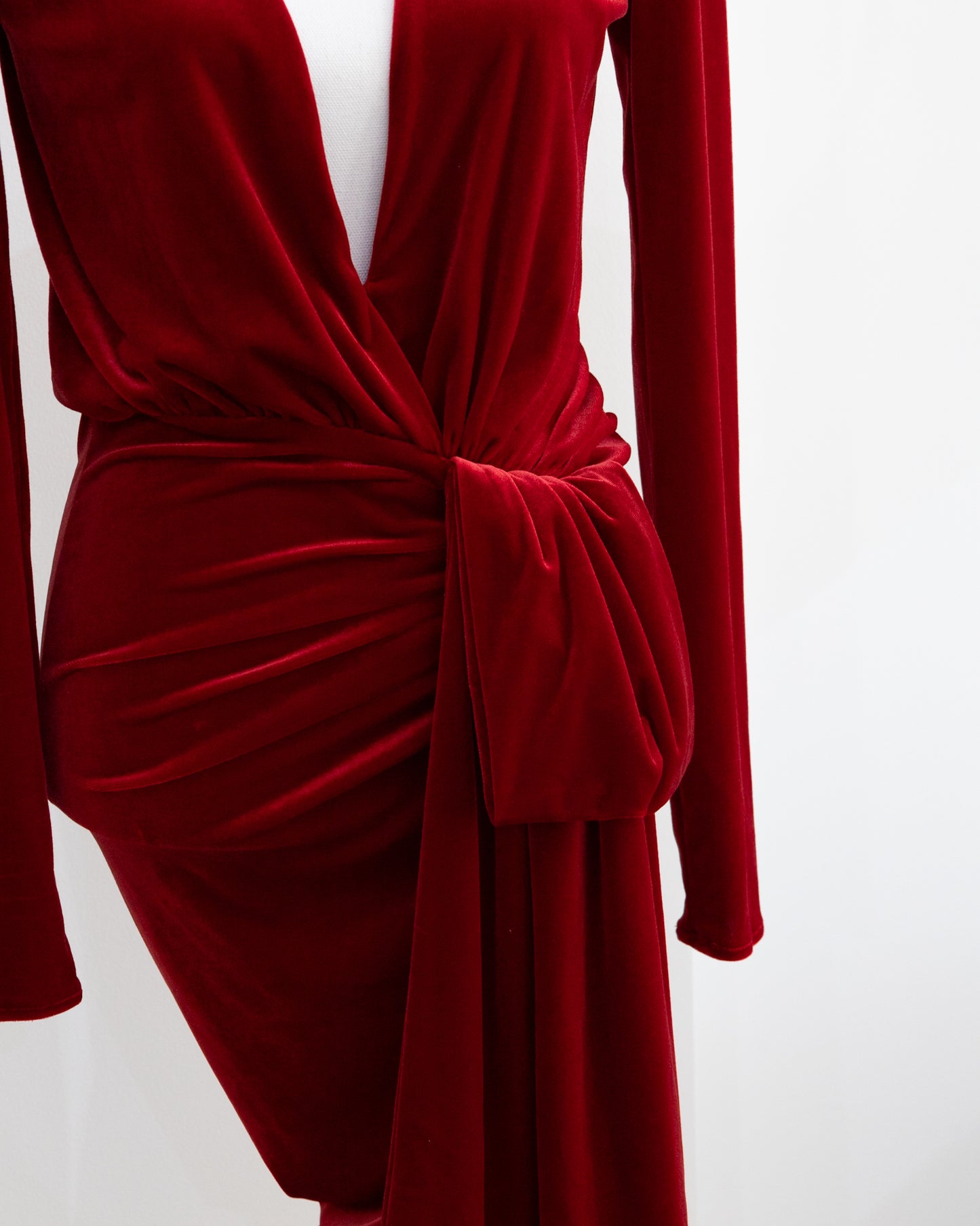 ALEXANDRE VAUTHIER Velvet Dress