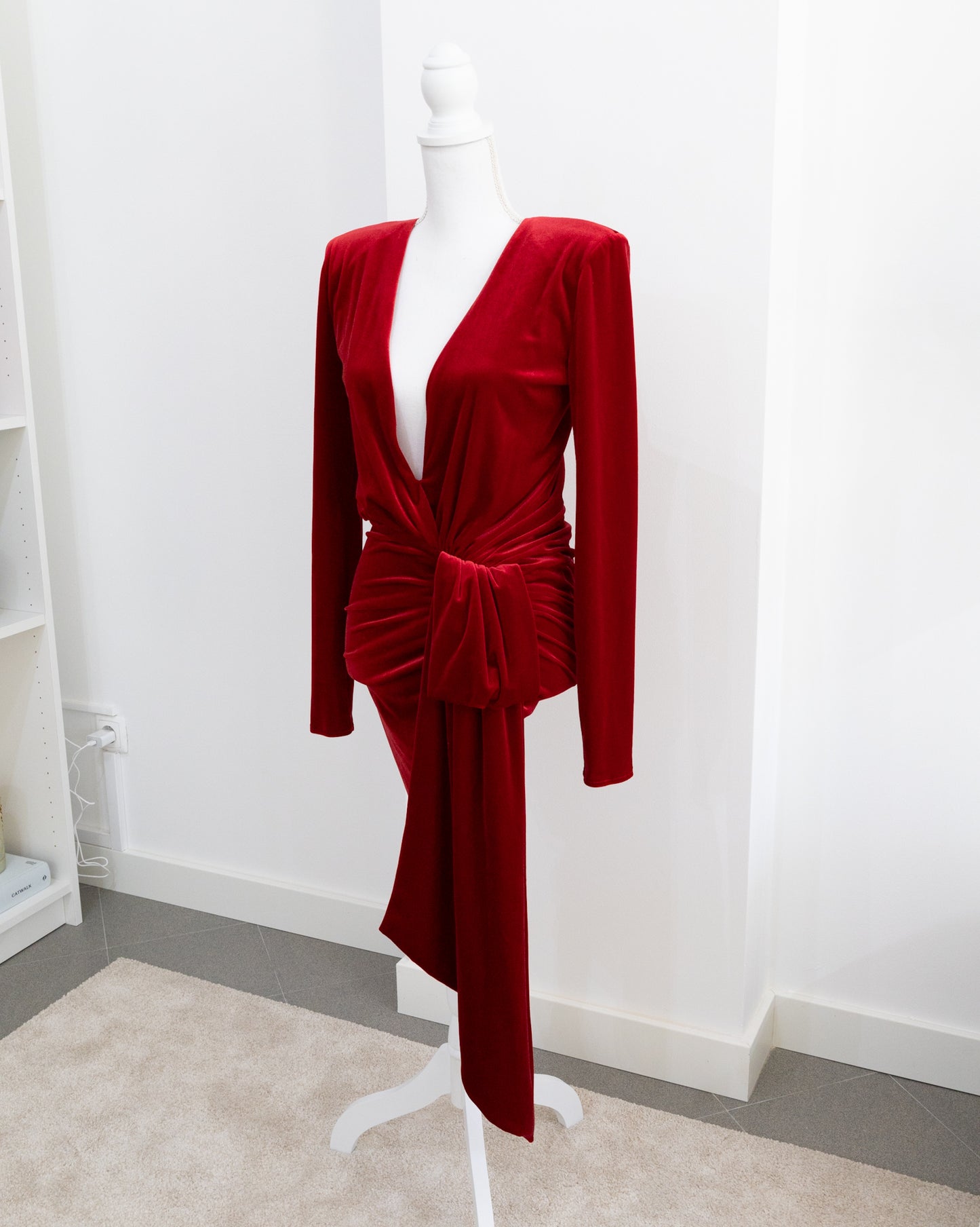 ALEXANDRE VAUTHIER Velvet Dress