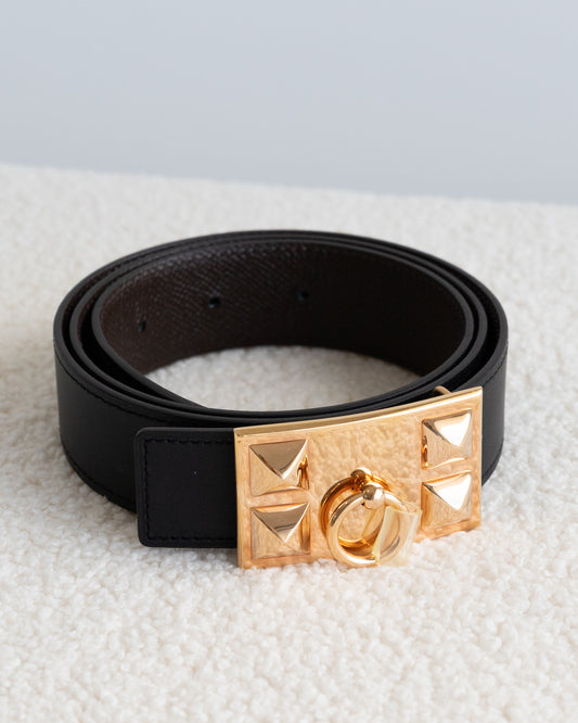 HERMÈS Collier de Chien Belt 36