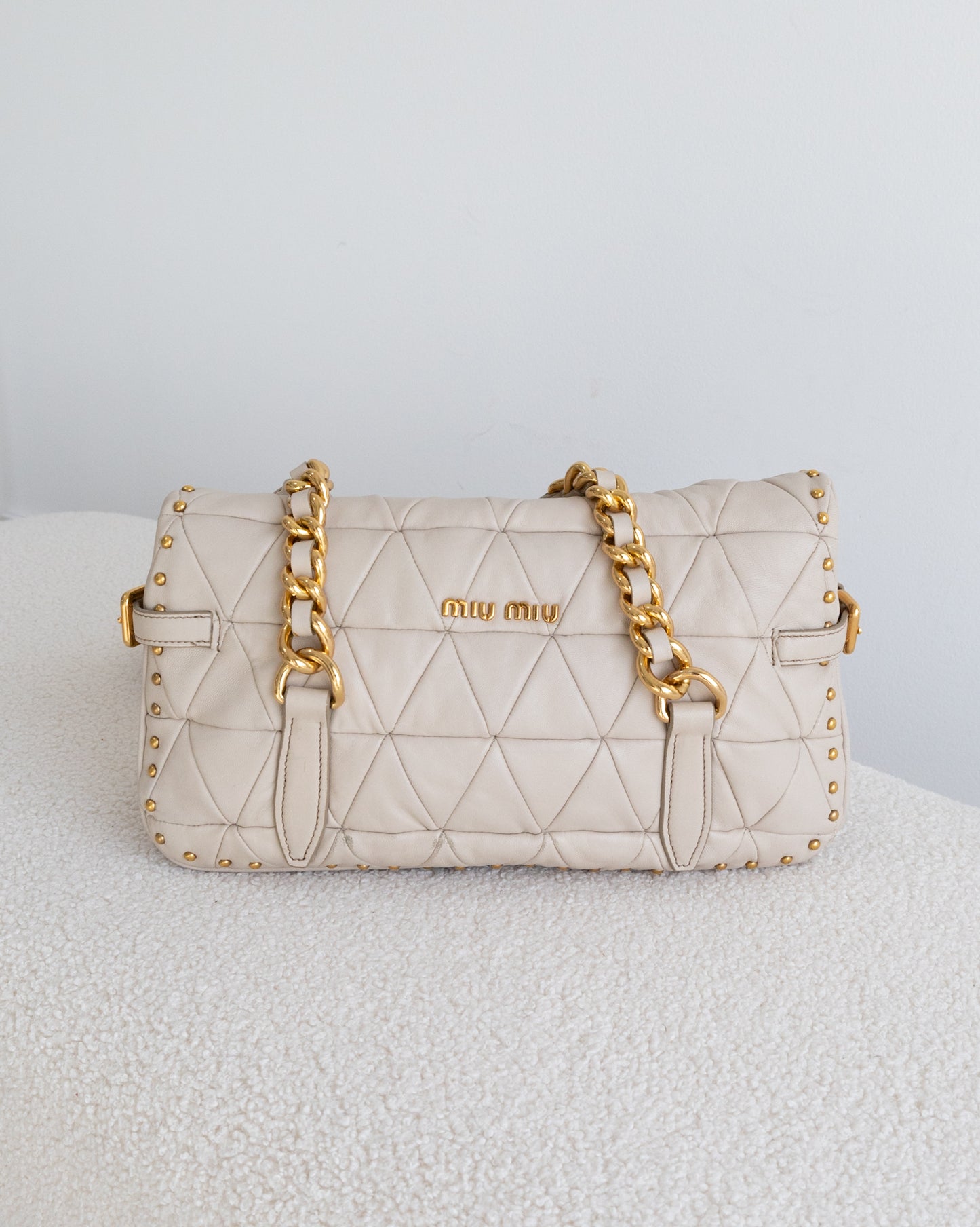 MIU MIU Studded