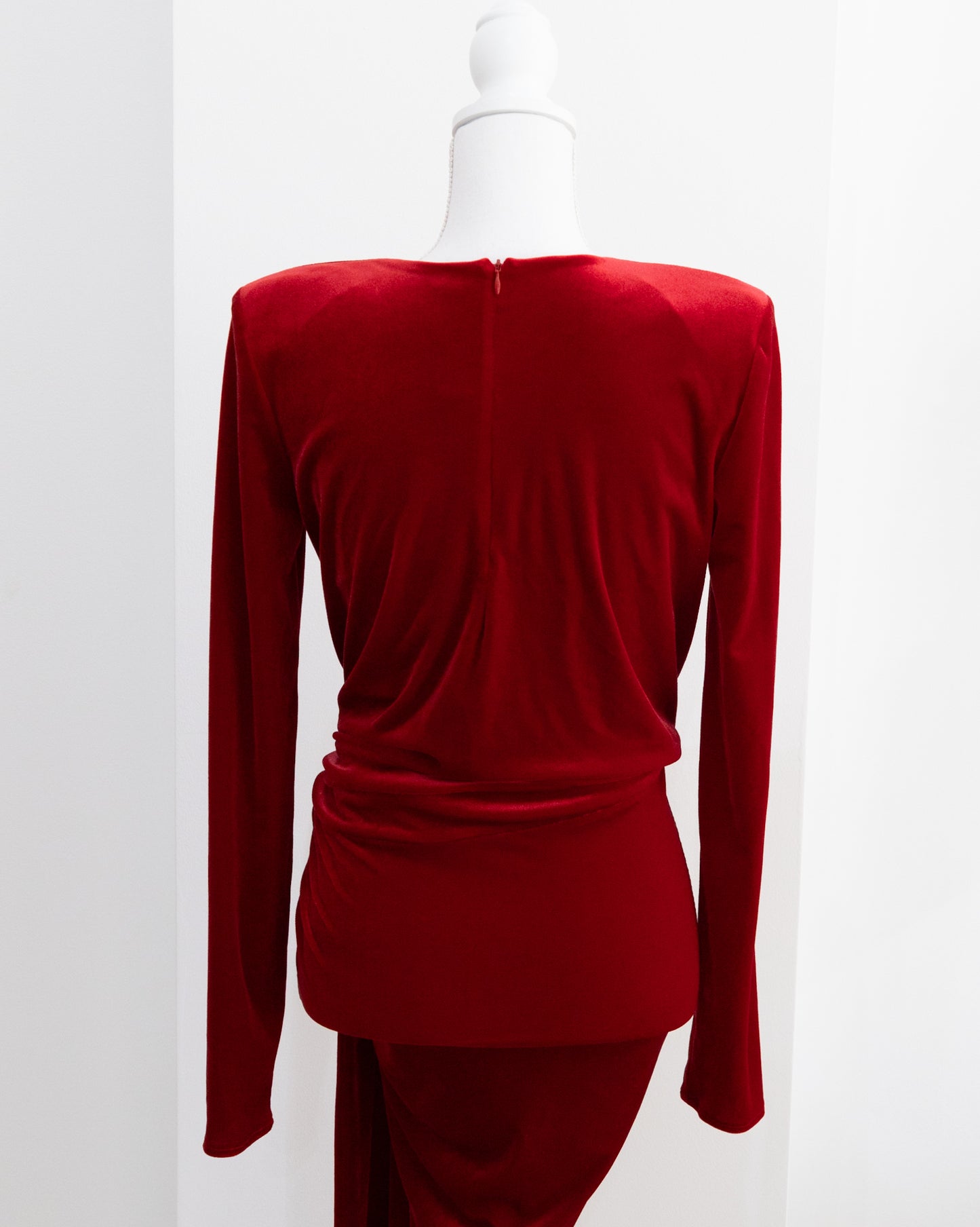 ALEXANDRE VAUTHIER Velvet Dress