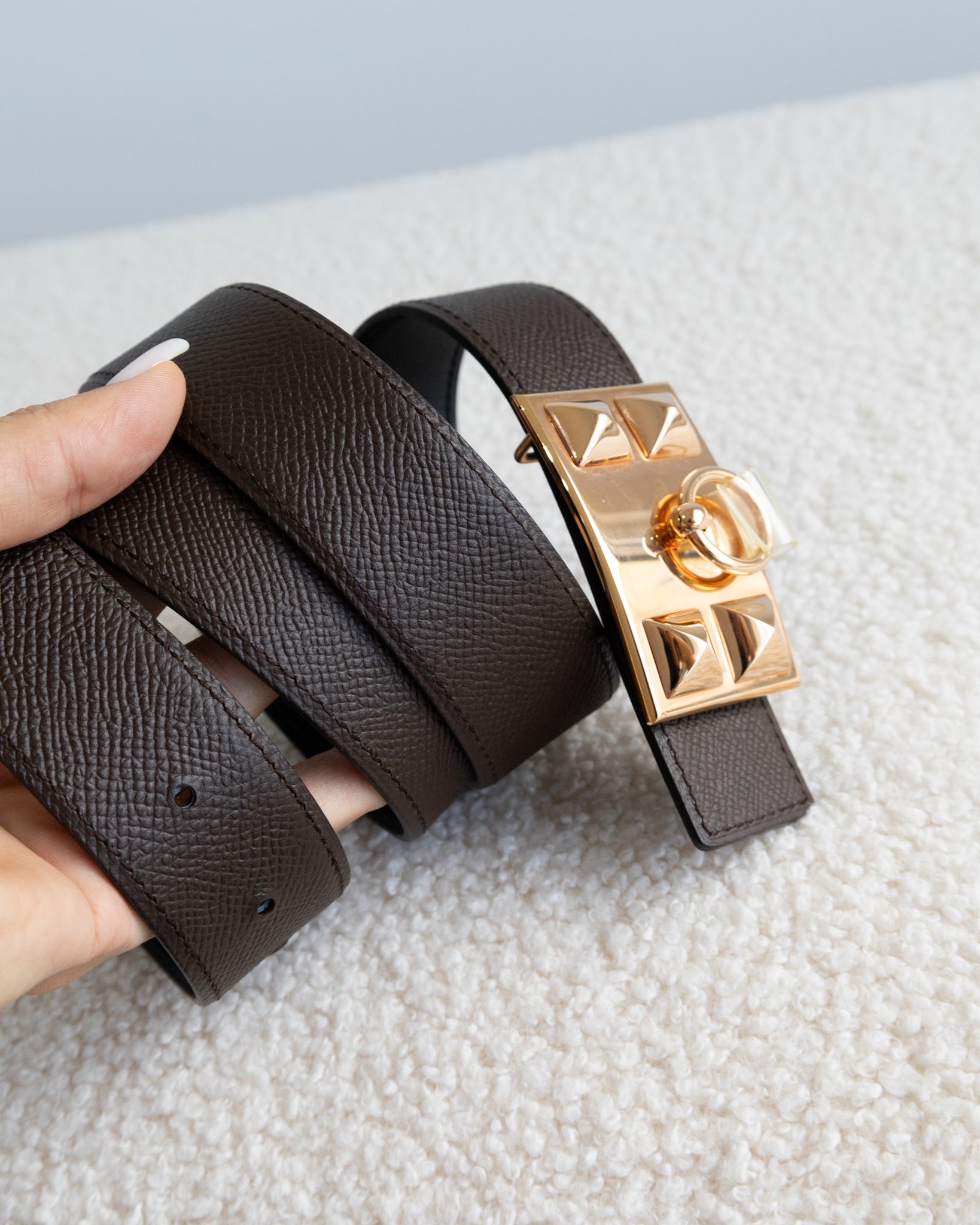 HERMÈS Collier de Chien Belt 36 - THE VOG CLOSET